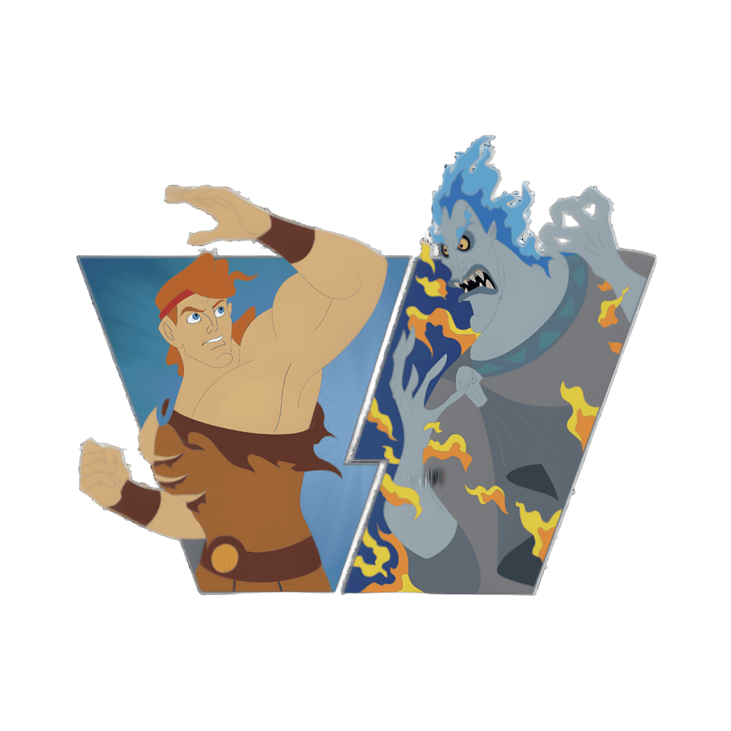 Hercules vs Hades Set - Full Set Disney pin