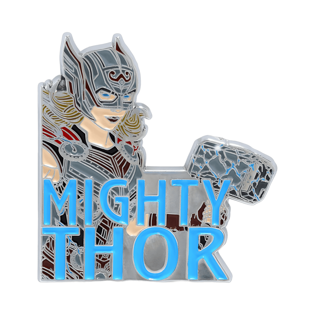 Mighty Thor with Mjölnir Portrait Disney pin