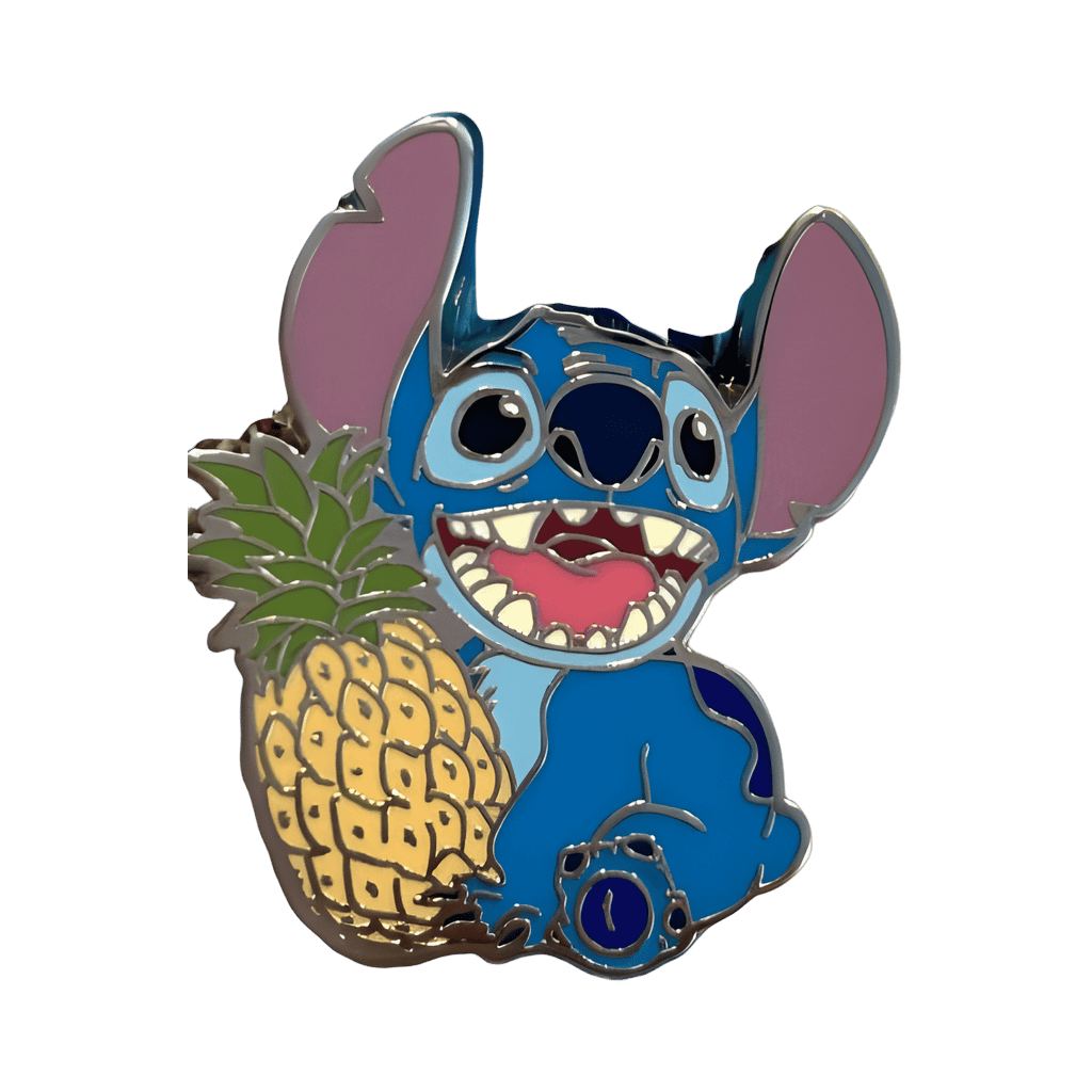 Stitch Lanyard Pin Set - Stitch Pineapple Disney pin
