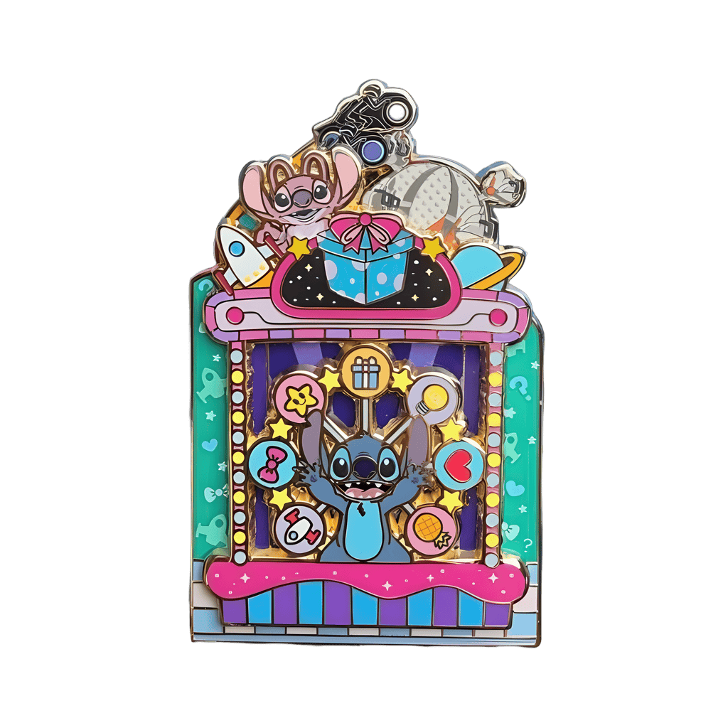 Stitch and Angel Disney pin