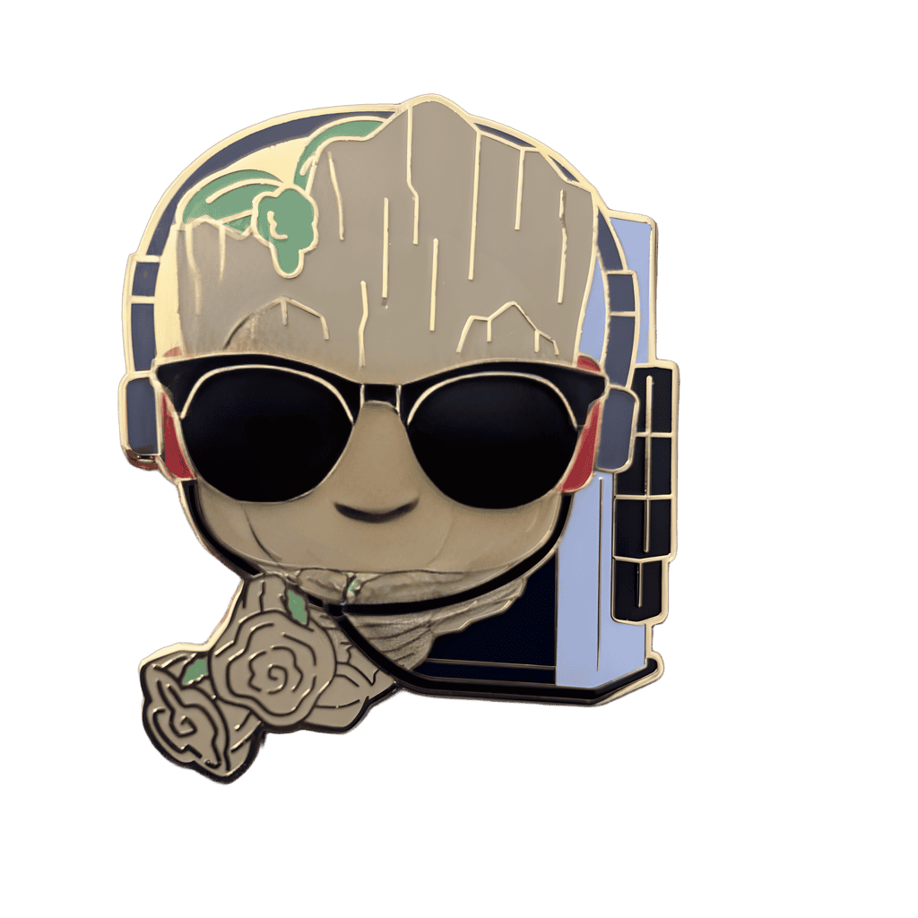 Groot with Walkman Disney pin
