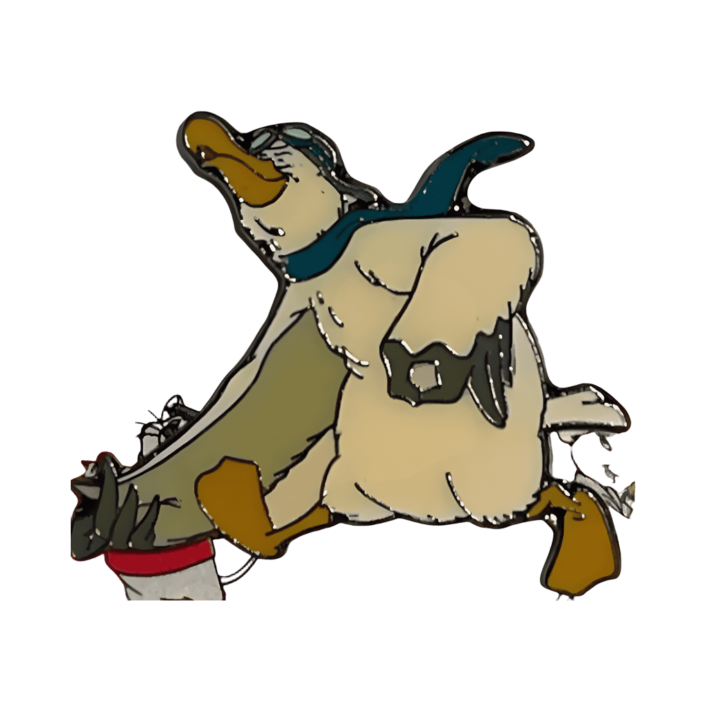 Wilbur Playing the Air Guitar Disney pin