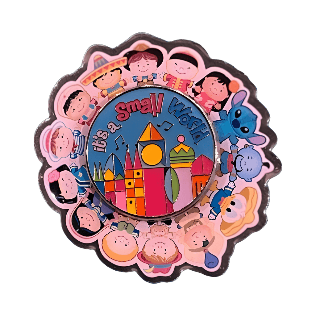 It's a Small World Spinner - HKDL Disney pin