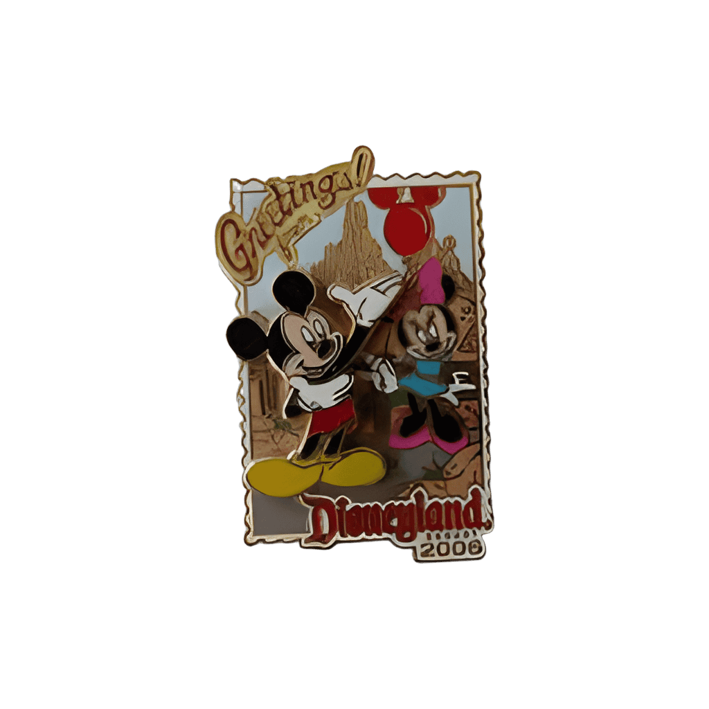 Big Thunder Mountain Railroad - Mickey & Minnie Disney pin