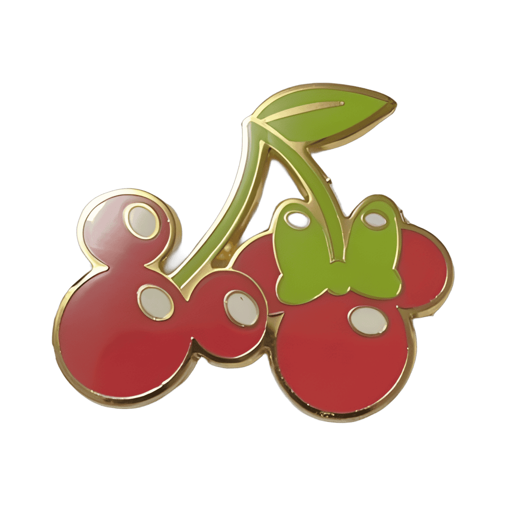 Mickey Cherries Flair Pin Disney pin