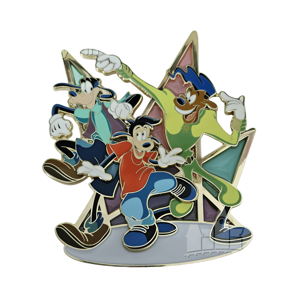 Max, Goofy & Powerline Disney pin