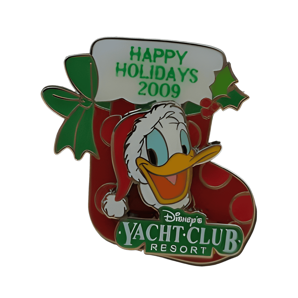 Yacht Club Resort - Donald Stocking Disney pin