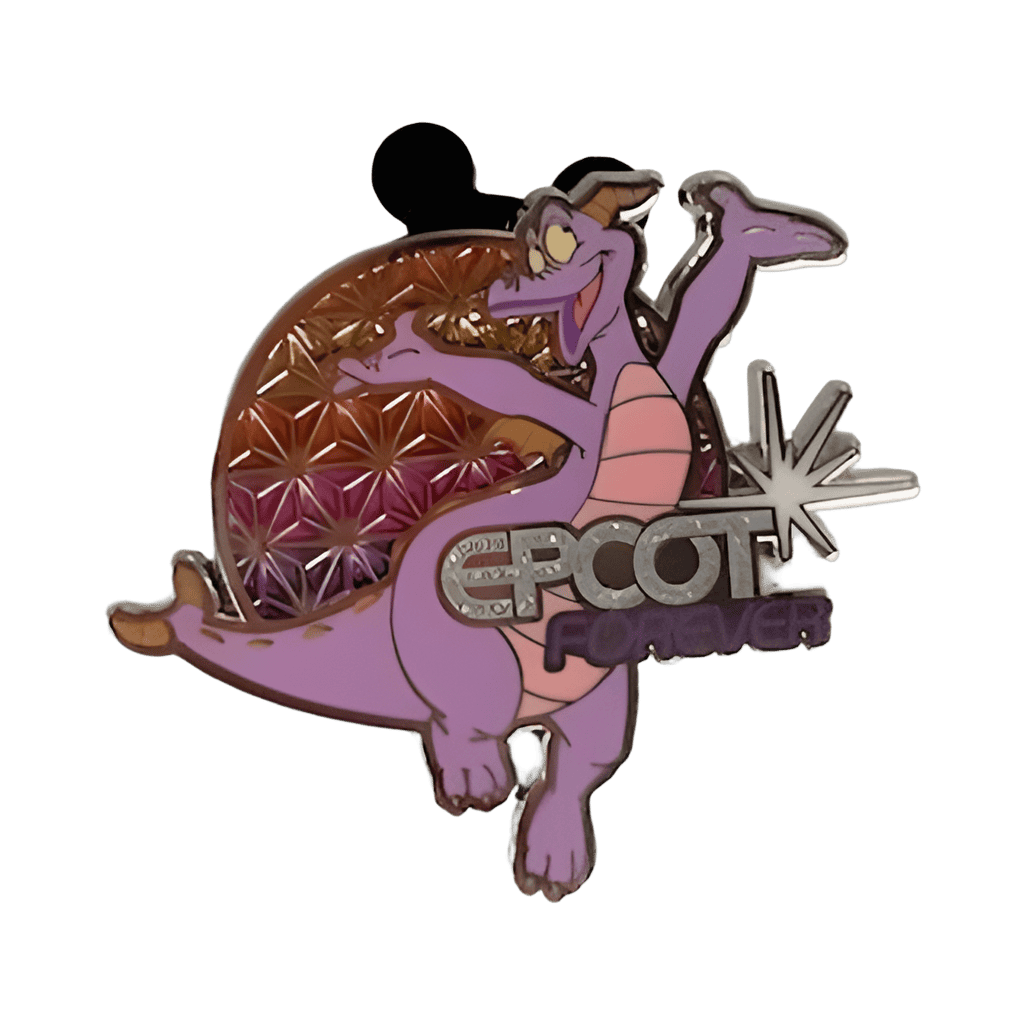 Epcot Forever Fireworks - Figment Disney pin