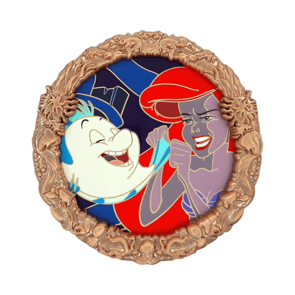 Ariel and Flounder - What Do You Call 'Em Oh Feet Disney pin