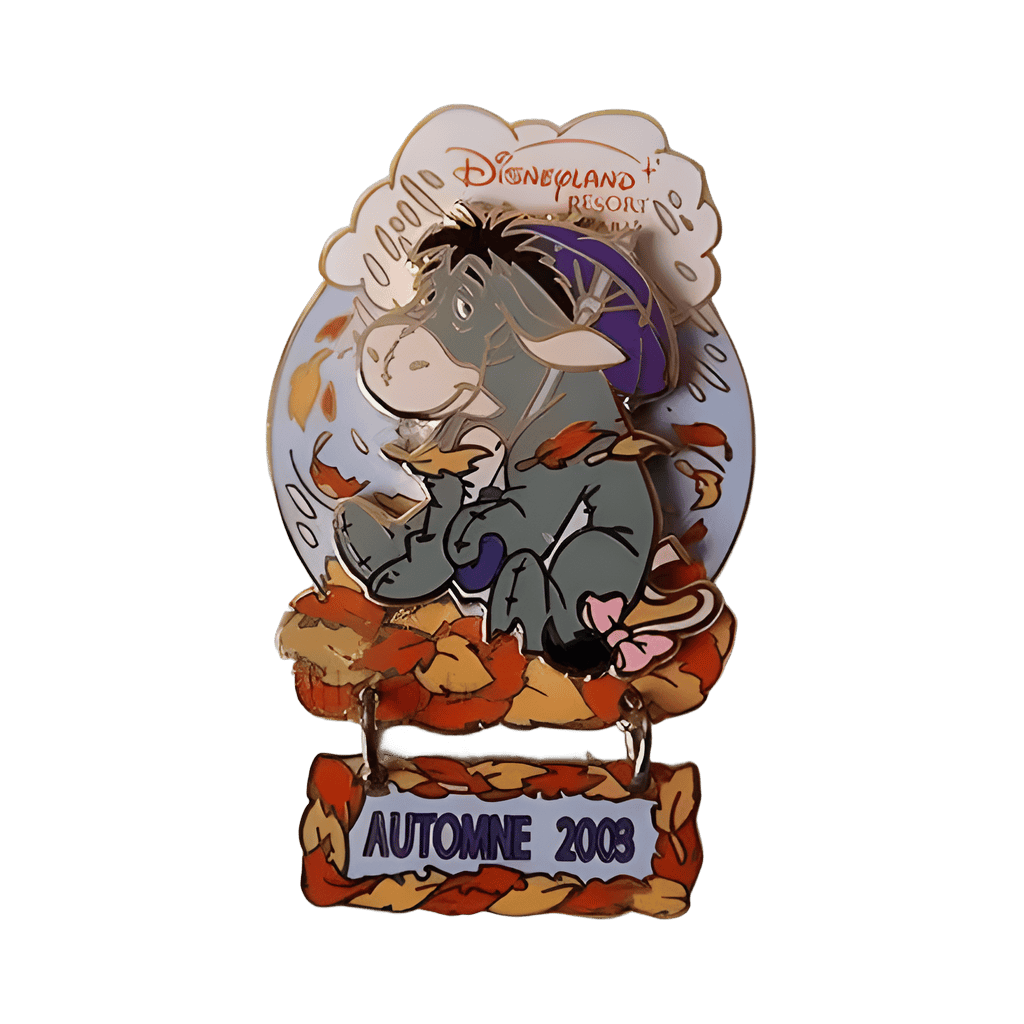 Automne 2003 Eeyore Disney pin