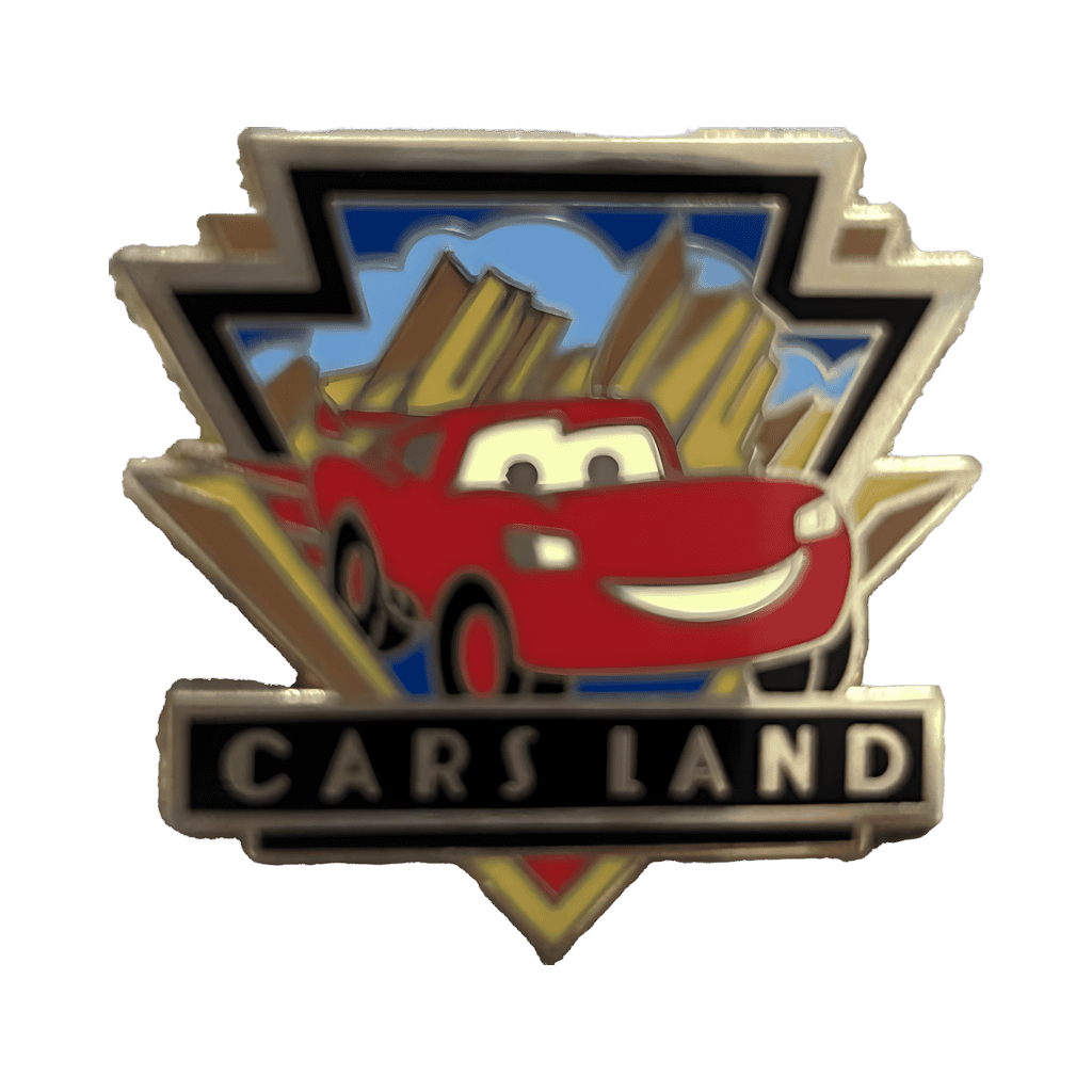 Cars Land Disney pin