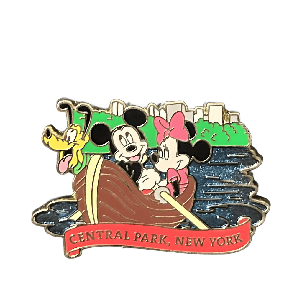Mickey Minnie Pluto - Boat Pond Disney pin