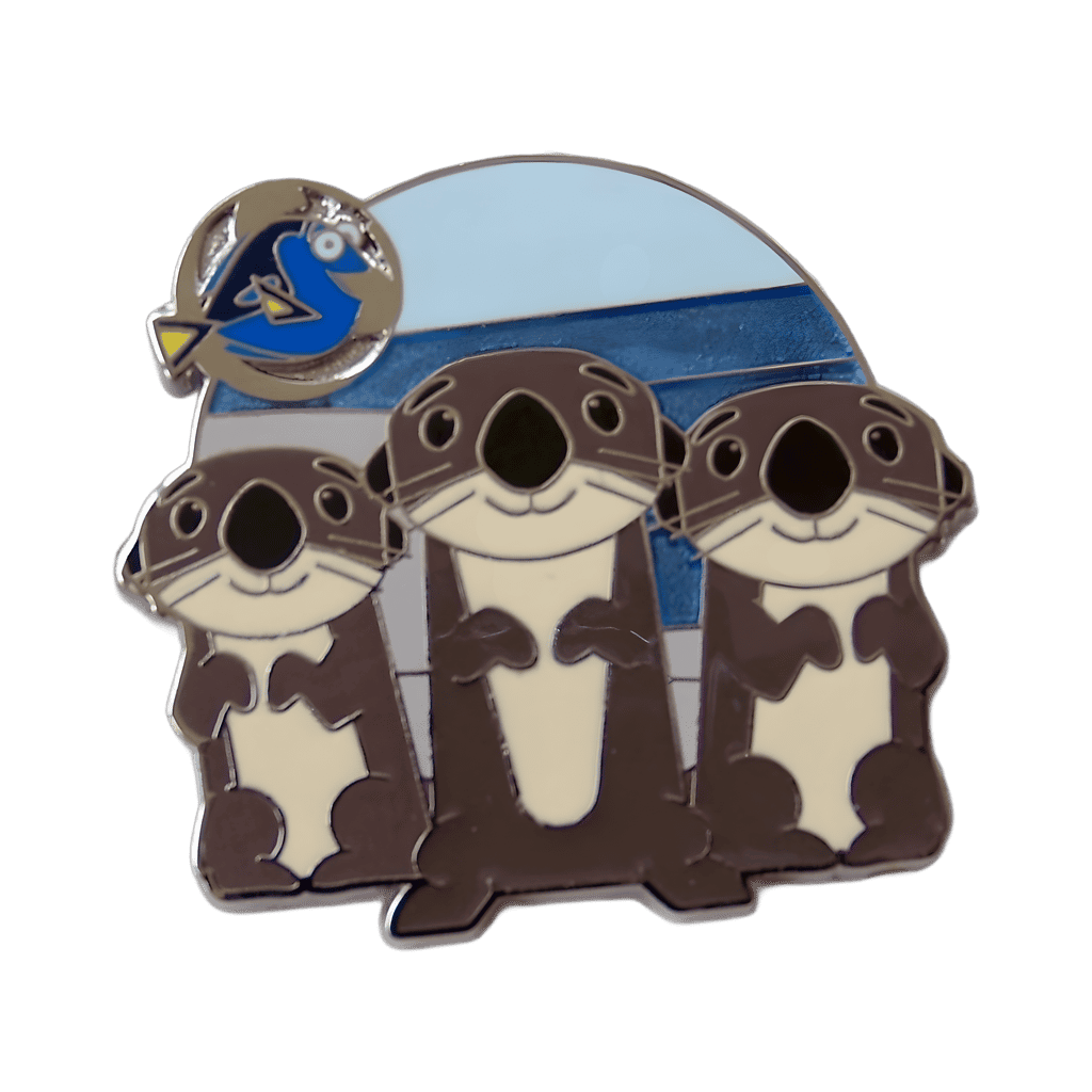 Otters Disney pin