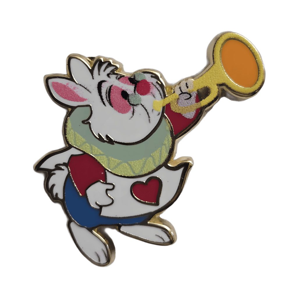 White Rabbit Disney pin