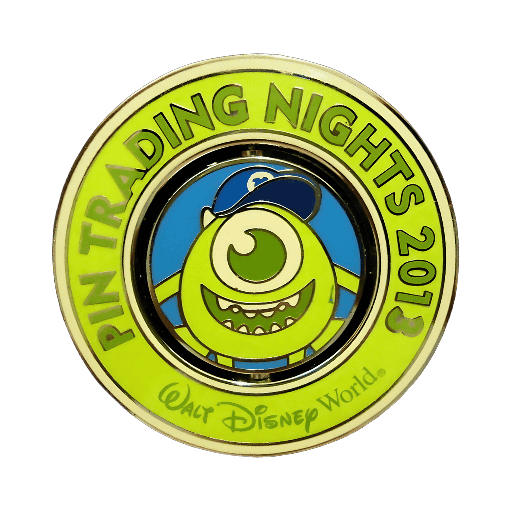 Mike Wazowski Spinner Disney pin