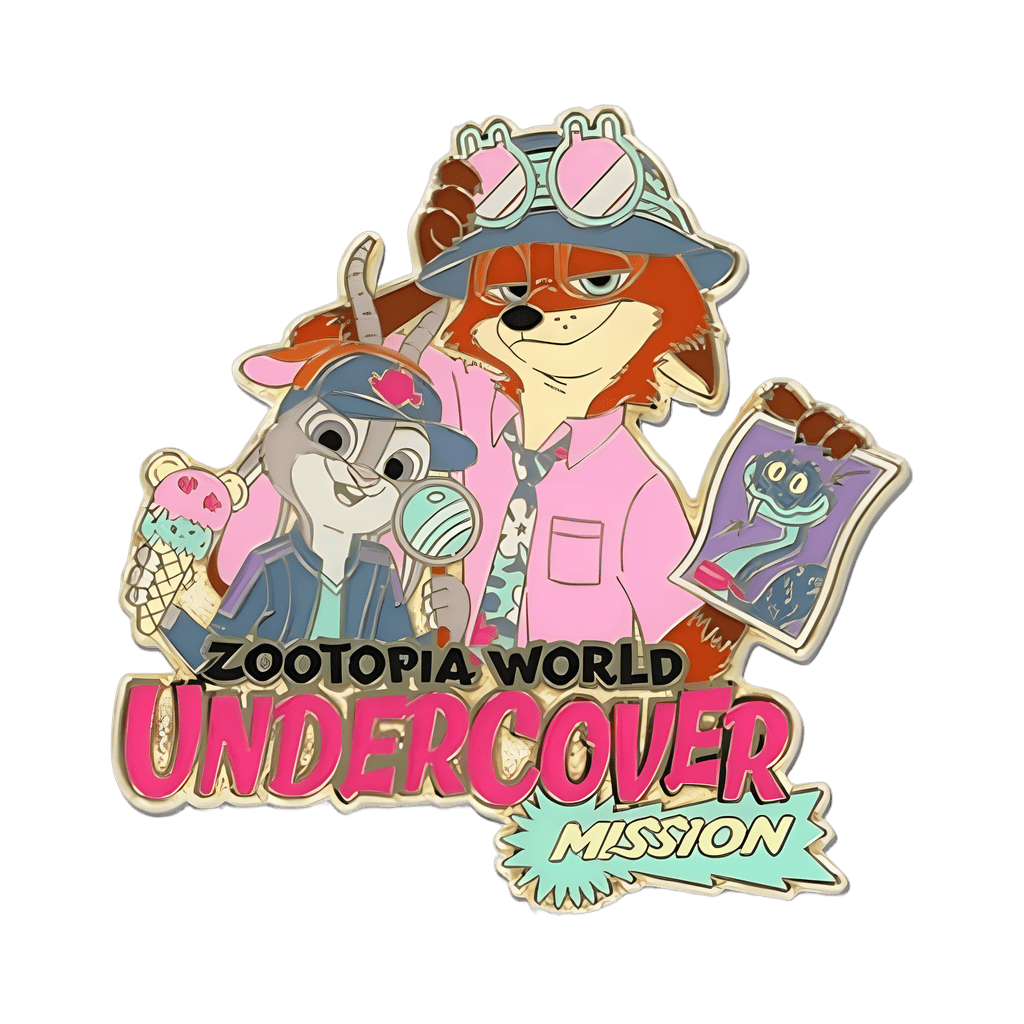 Zootopia World Undercover Mission Disney pin