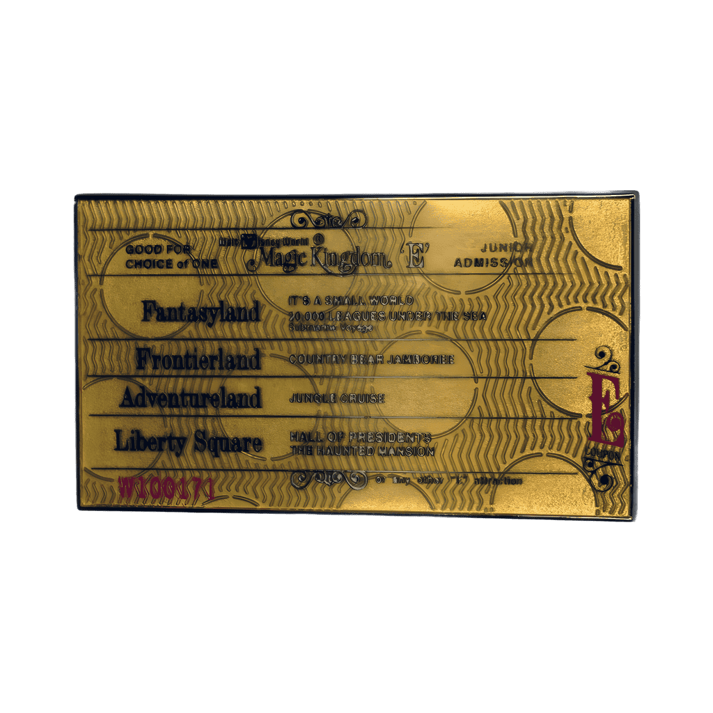 E Ticket Disney pin