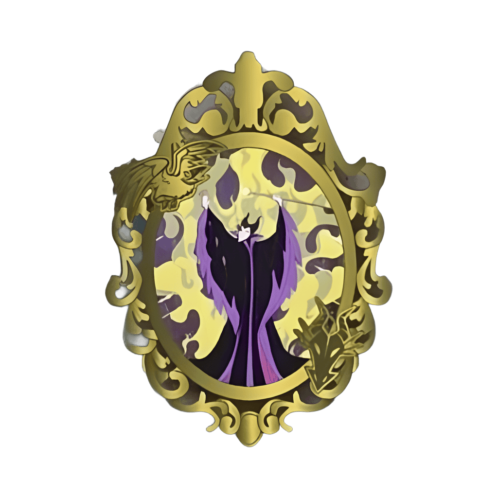Maleficent Disney pin