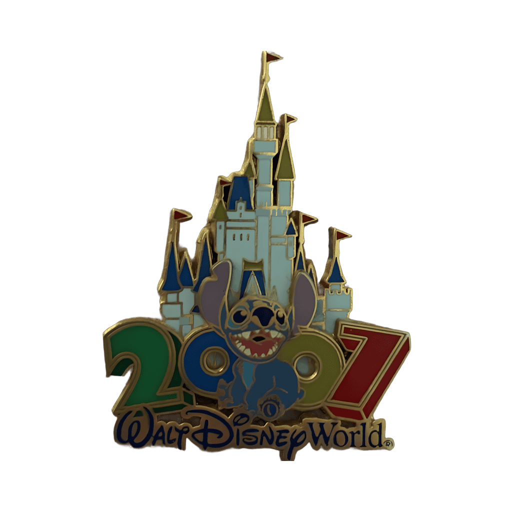 Cinderella Castle - Stitch Disney pin