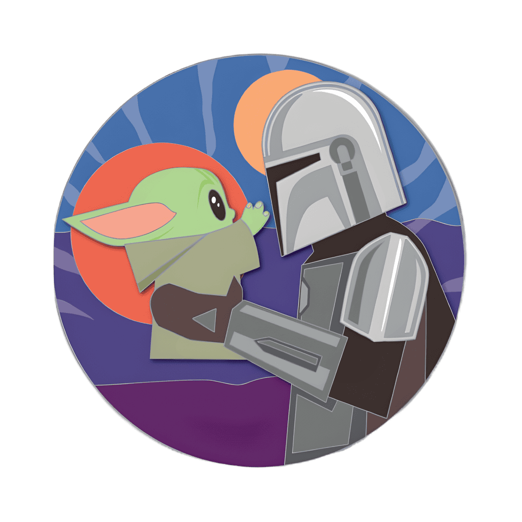 The Bounty Hunter & The Child Disney pin