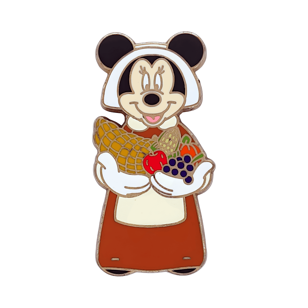 Minnie Mouse Pilgrim Disney pin