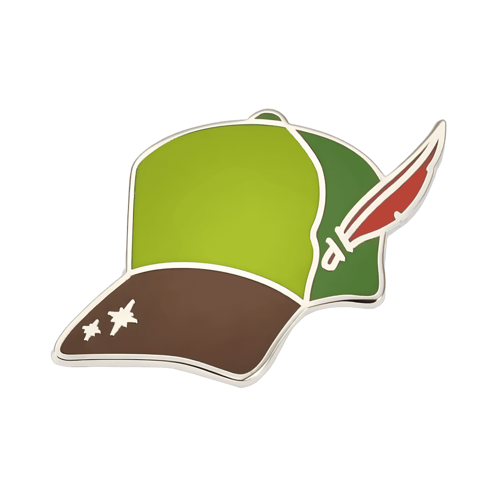 Peter Pan Baseball Cap Disney pin