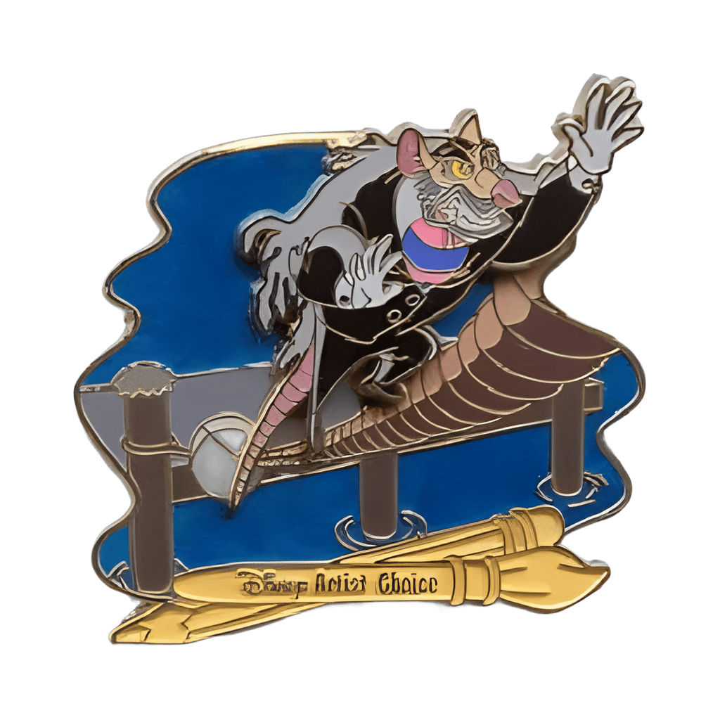 Artist Choice #3 Ratigan Up the Rope Disney pin
