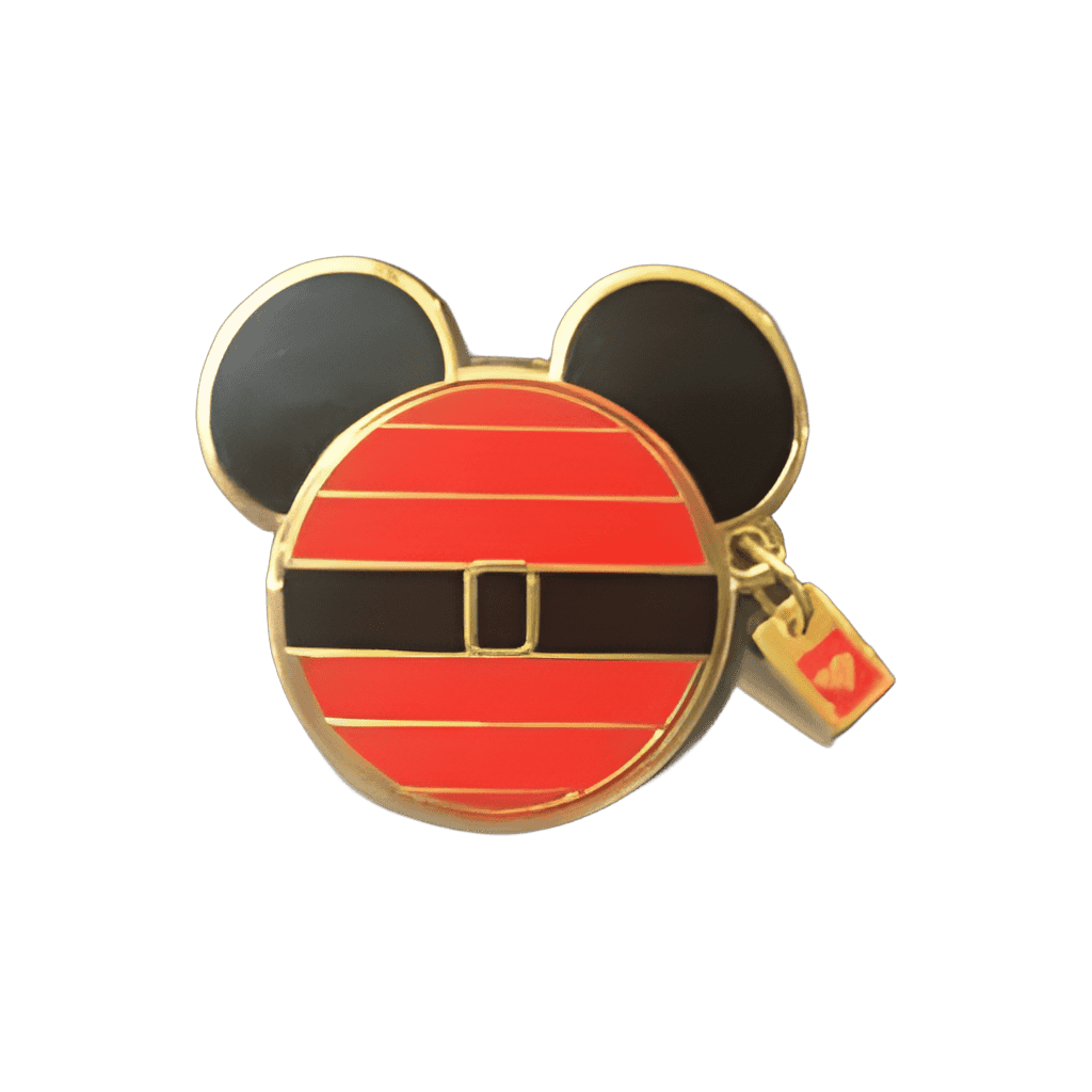 Santa Mickey Heart Disney pin