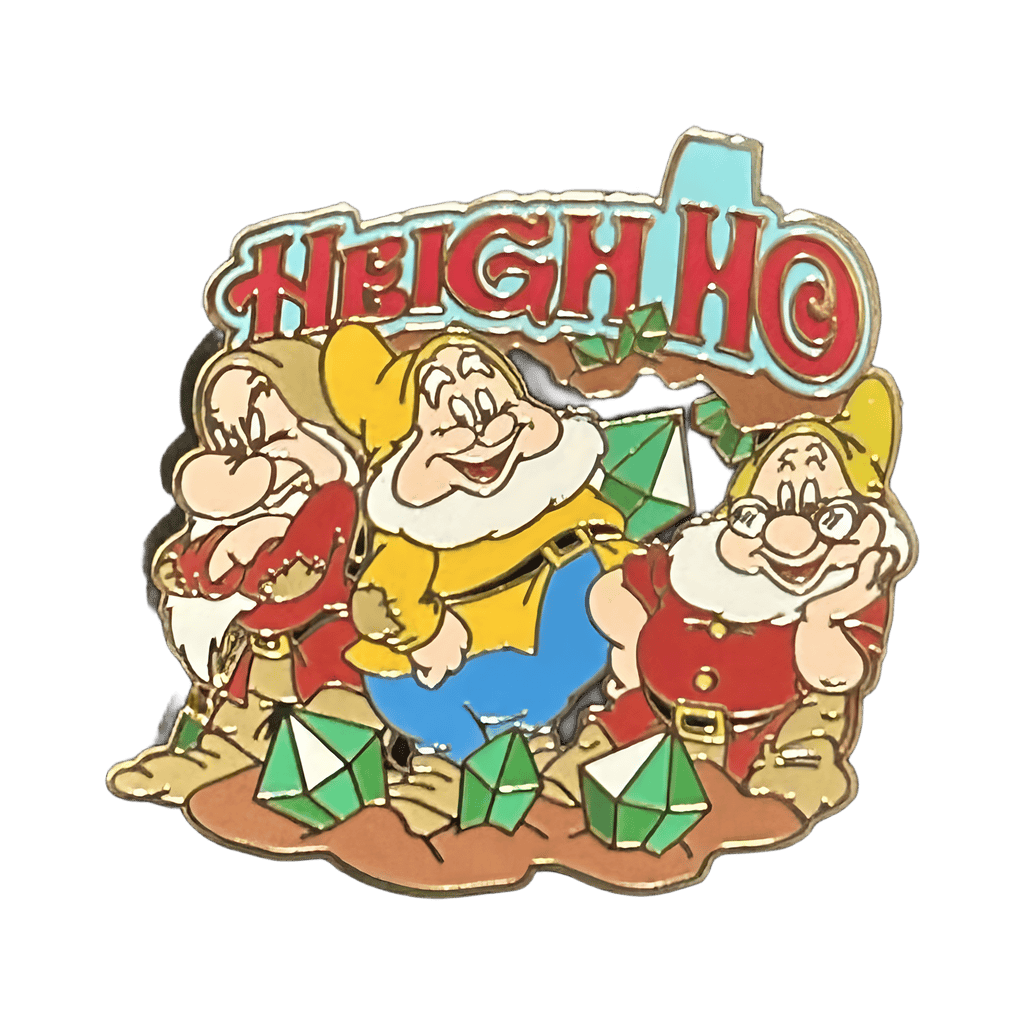 Happy, Grumpy, Doc - Heigh Ho Disney pin