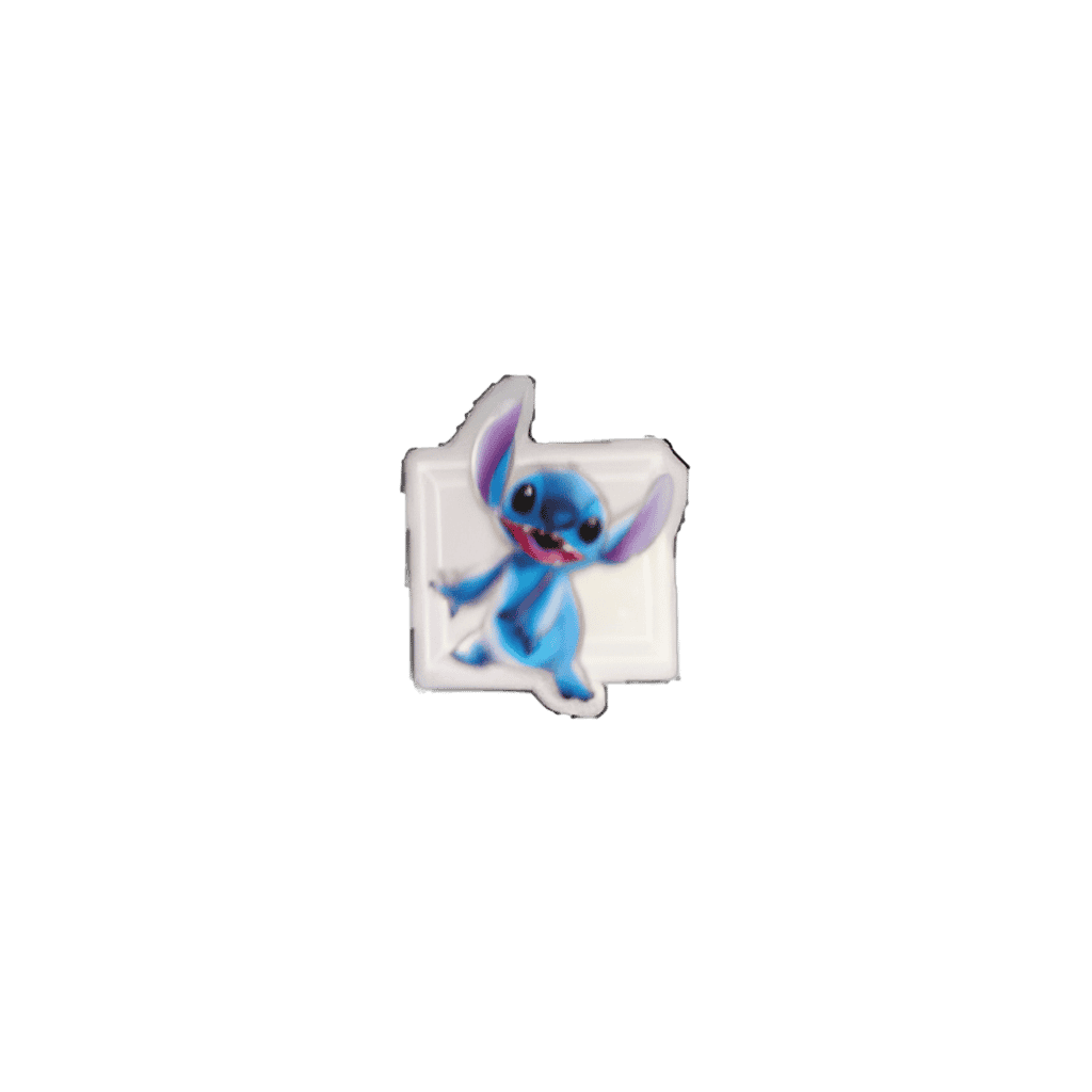 Stitch on Faceted Gem Disney pin