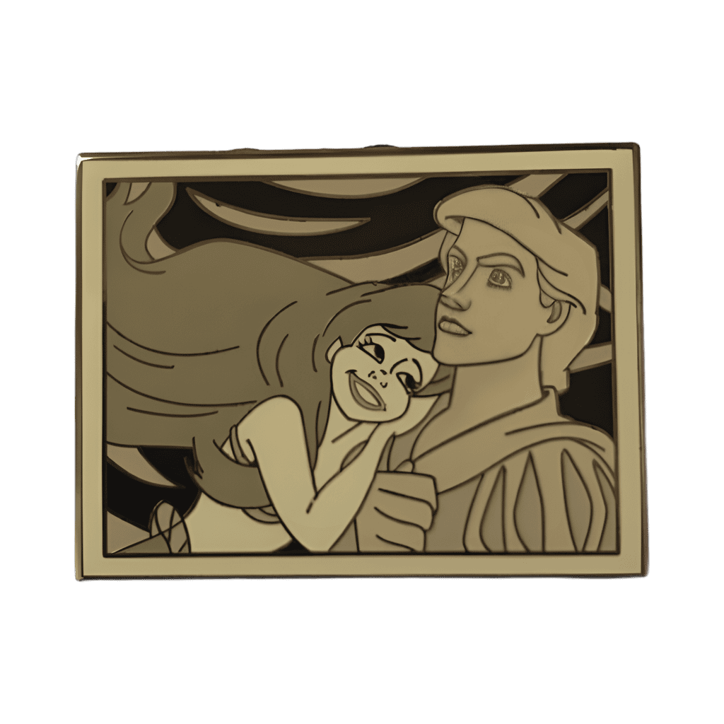 Ariel and Eric Statue CHASER Disney pin