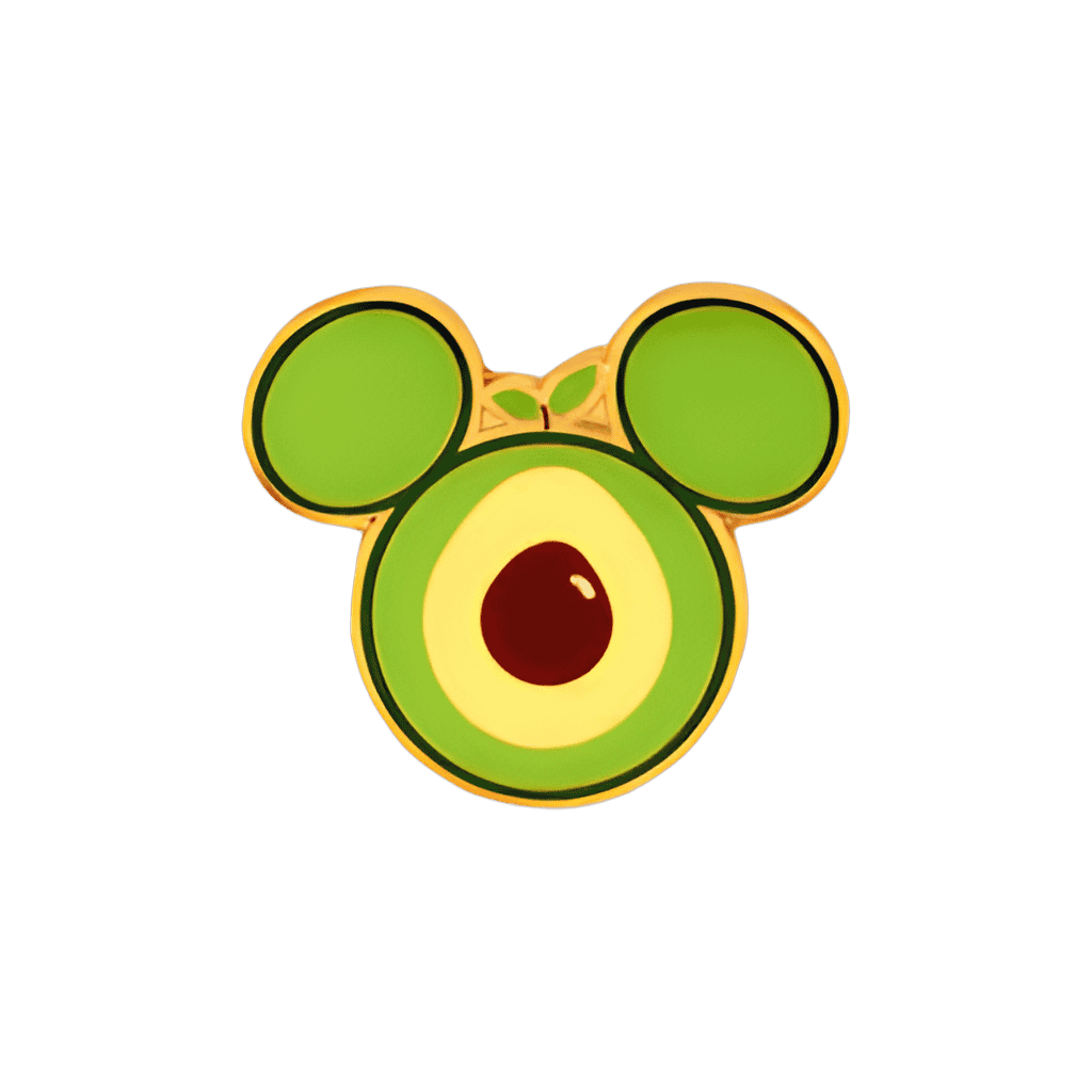 Mickey Mouse Avocado Disney pin