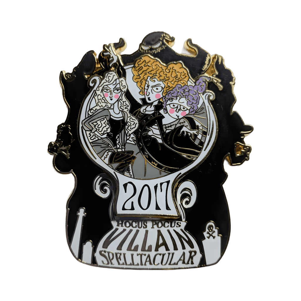 Hocus Pocus Villain Spelltacular Logo (Unreleased) Disney pin