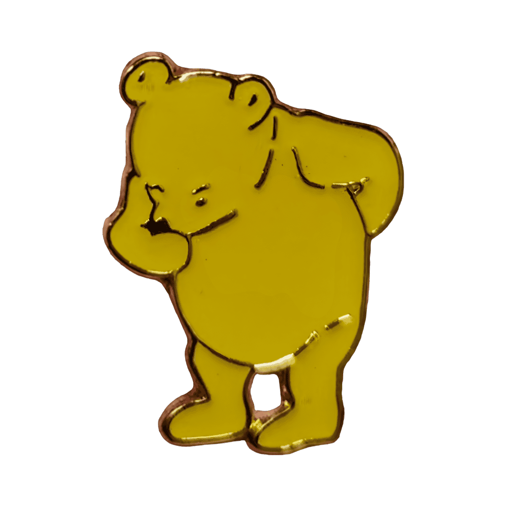 Classic Eeyore and Pooh Bear Greeting Card Set — Pooh Thinking Disney pin