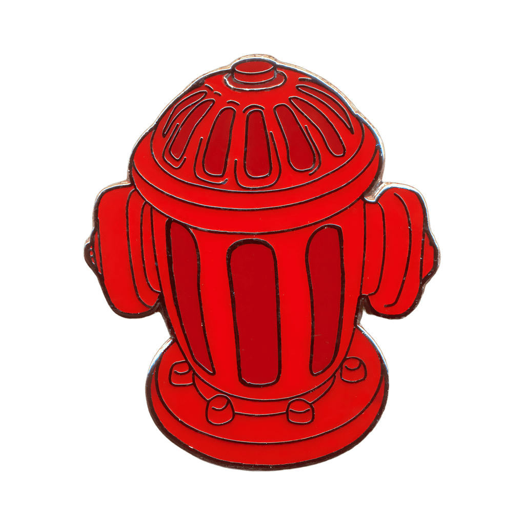 Red Fire Hydrant Disney pin