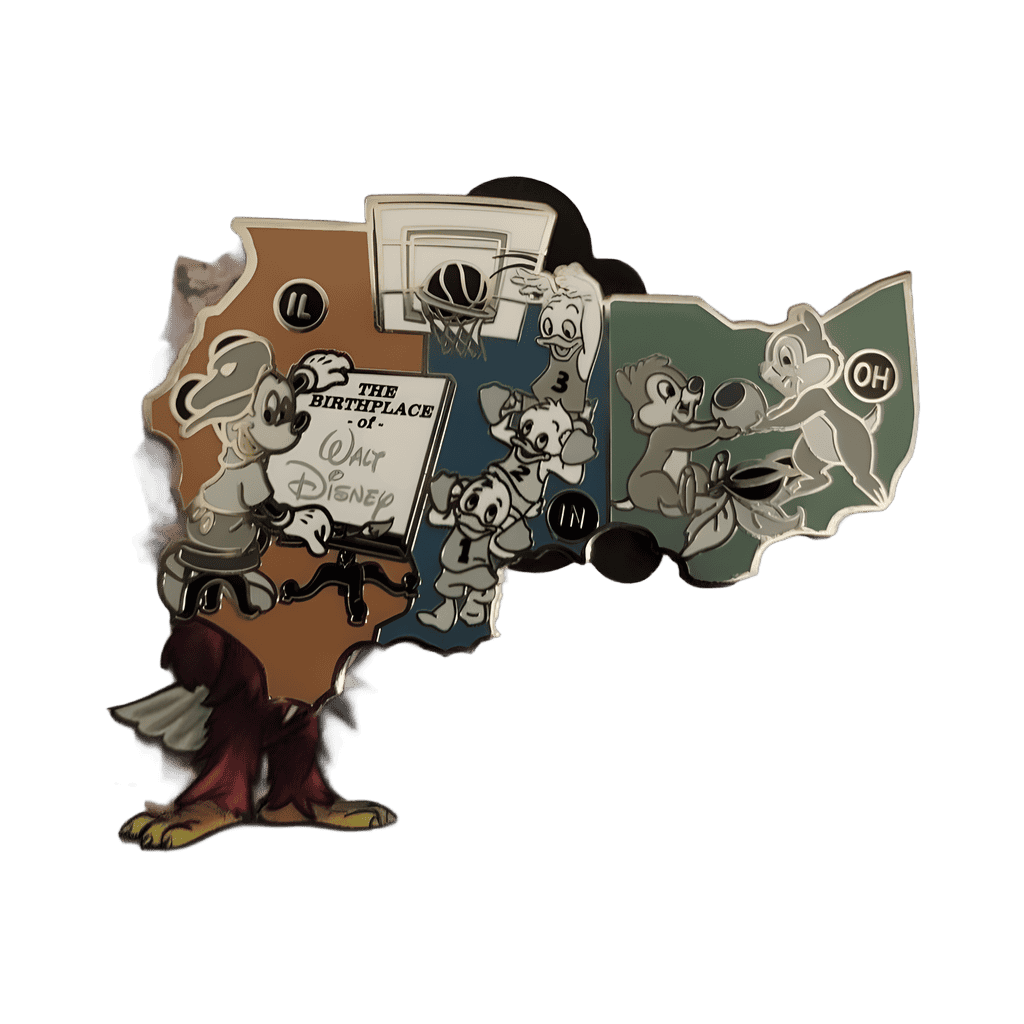 Illinois / Indiana / Ohio CHASER Disney pin