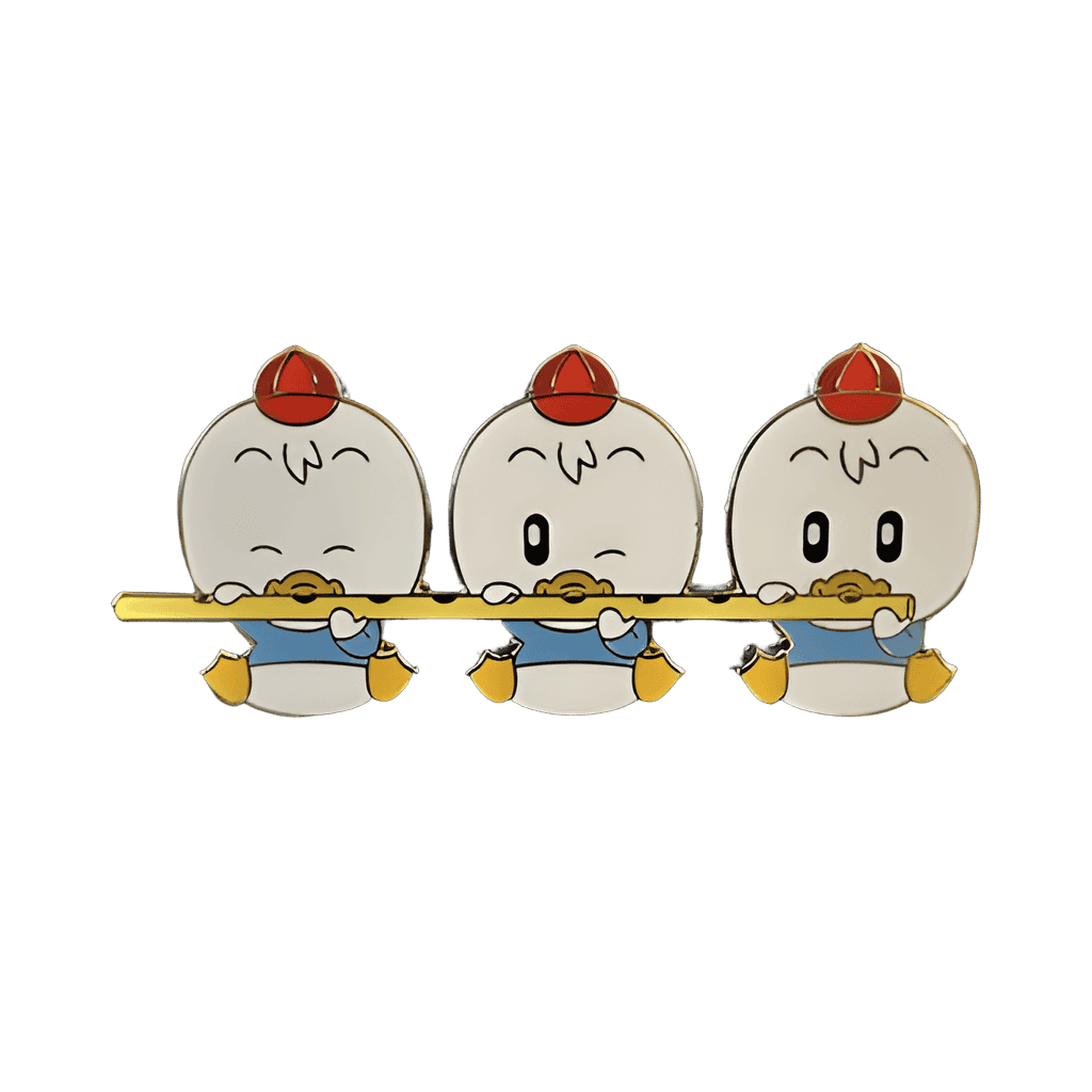 Huey, Louie, and Dewey Playing Flute - CHASER Disney pin