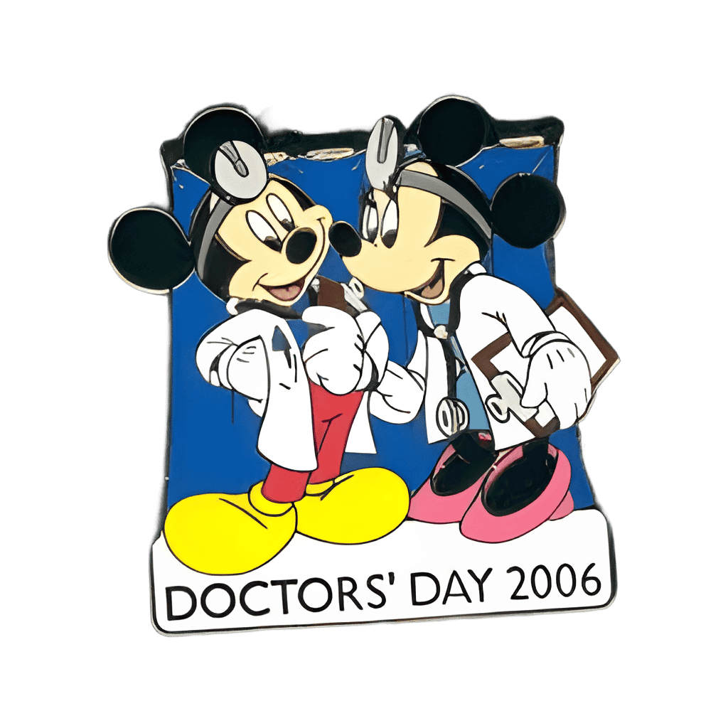 Mickey and Minnie Disney pin