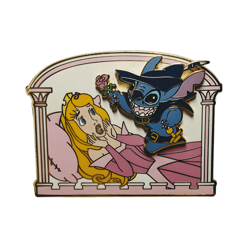 DLRP - Stitch Invades Sleeping Beauty - Stitch as Prince Phillip Disney pin