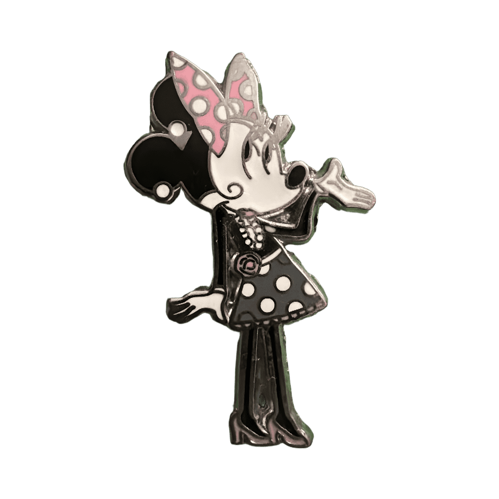 Minnie Pink Polka Dot Bow Disney pin