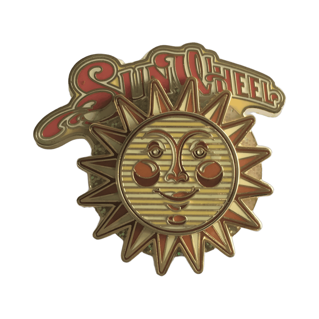 Sun Wheel Spinner Disney pin