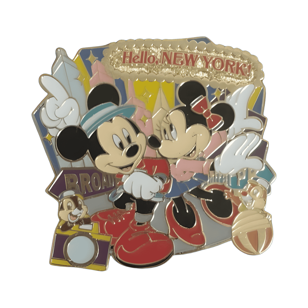 Mickey and Minnie Mouse - Hello, New York Disney pin