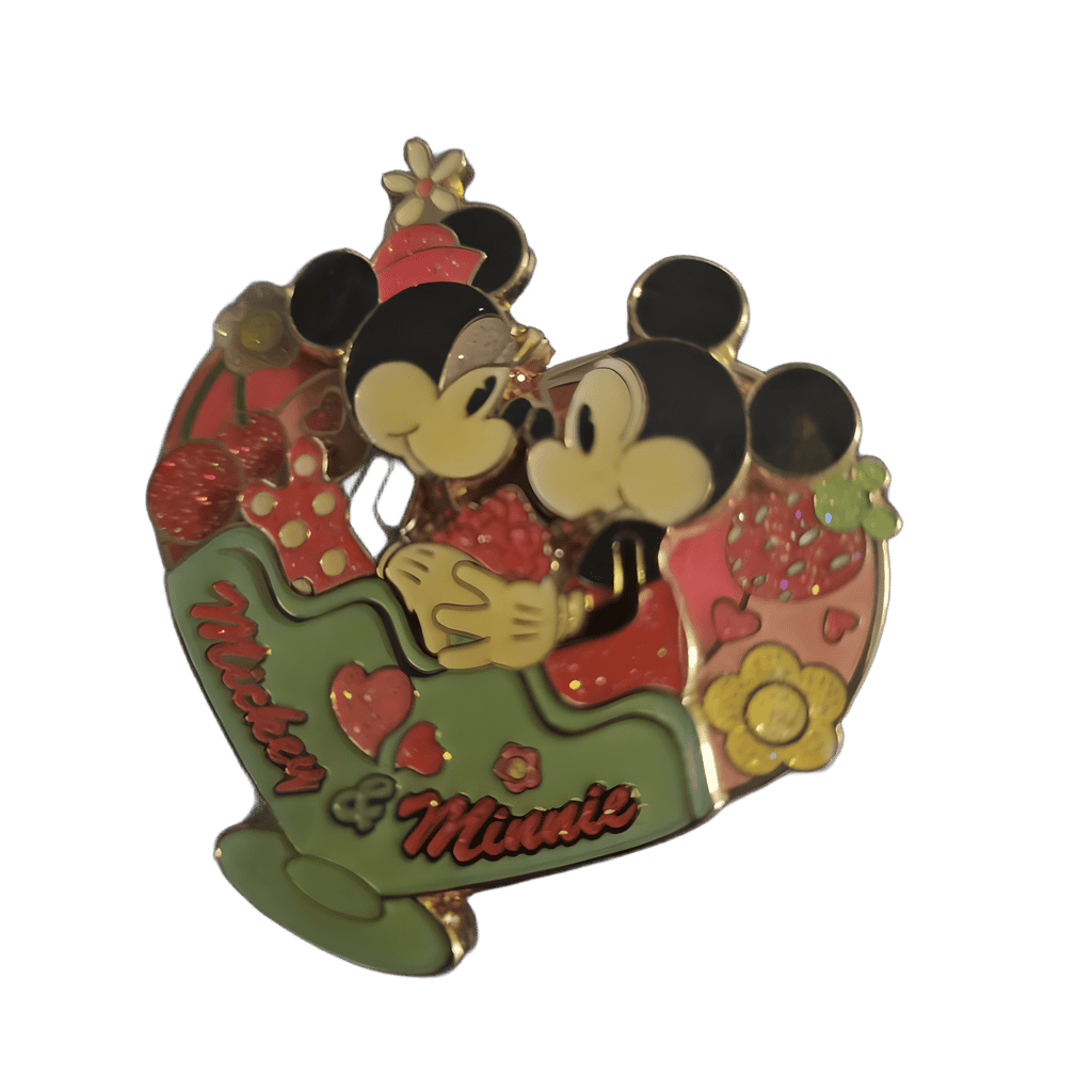 Mickey & Minnie (3D) Disney pin