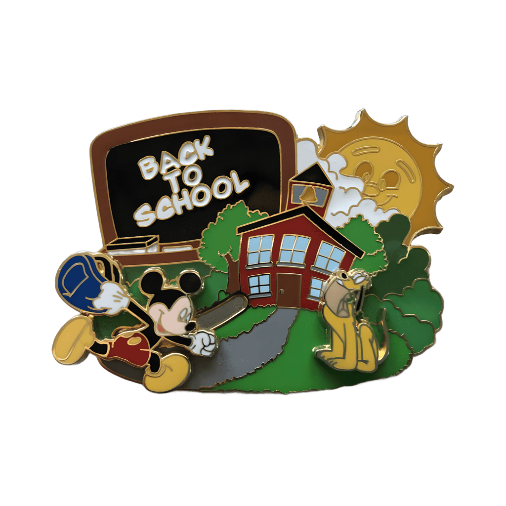 Back to School - Mickey & Pluto Disney pin