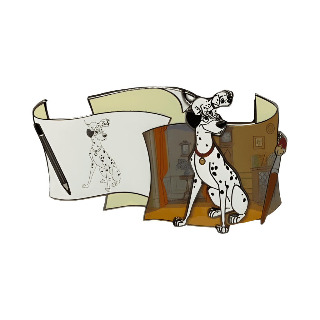 Pongo and Freckles Disney pin
