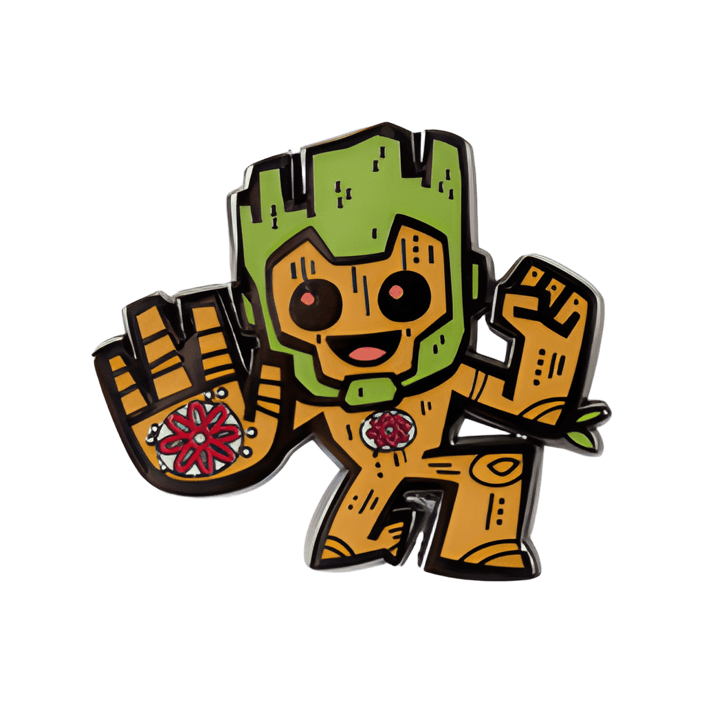 Groot as Iron Man Disney pin