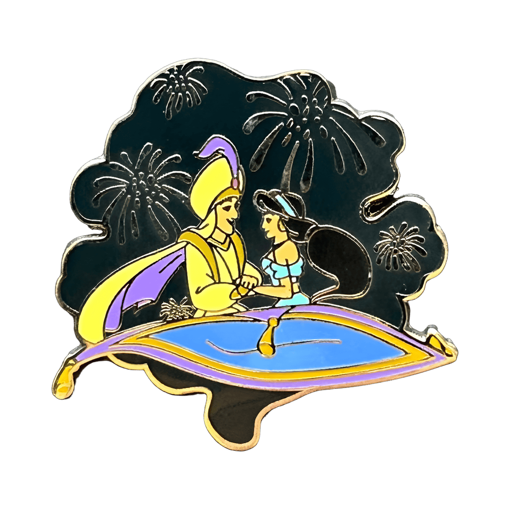 Aladdin and Jasmine Disney pin