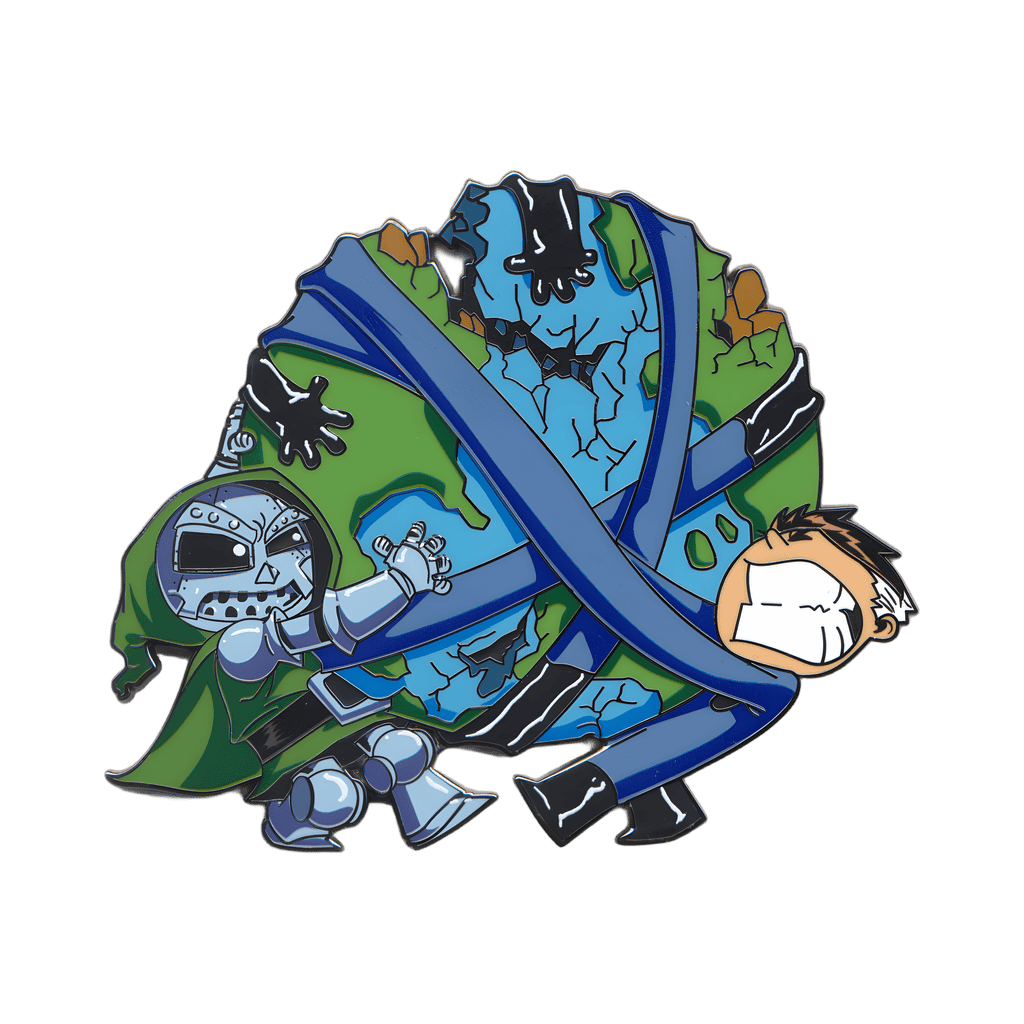 Incentive pin #2 - Dr. Doom and Mr. Fantastic Disney pin