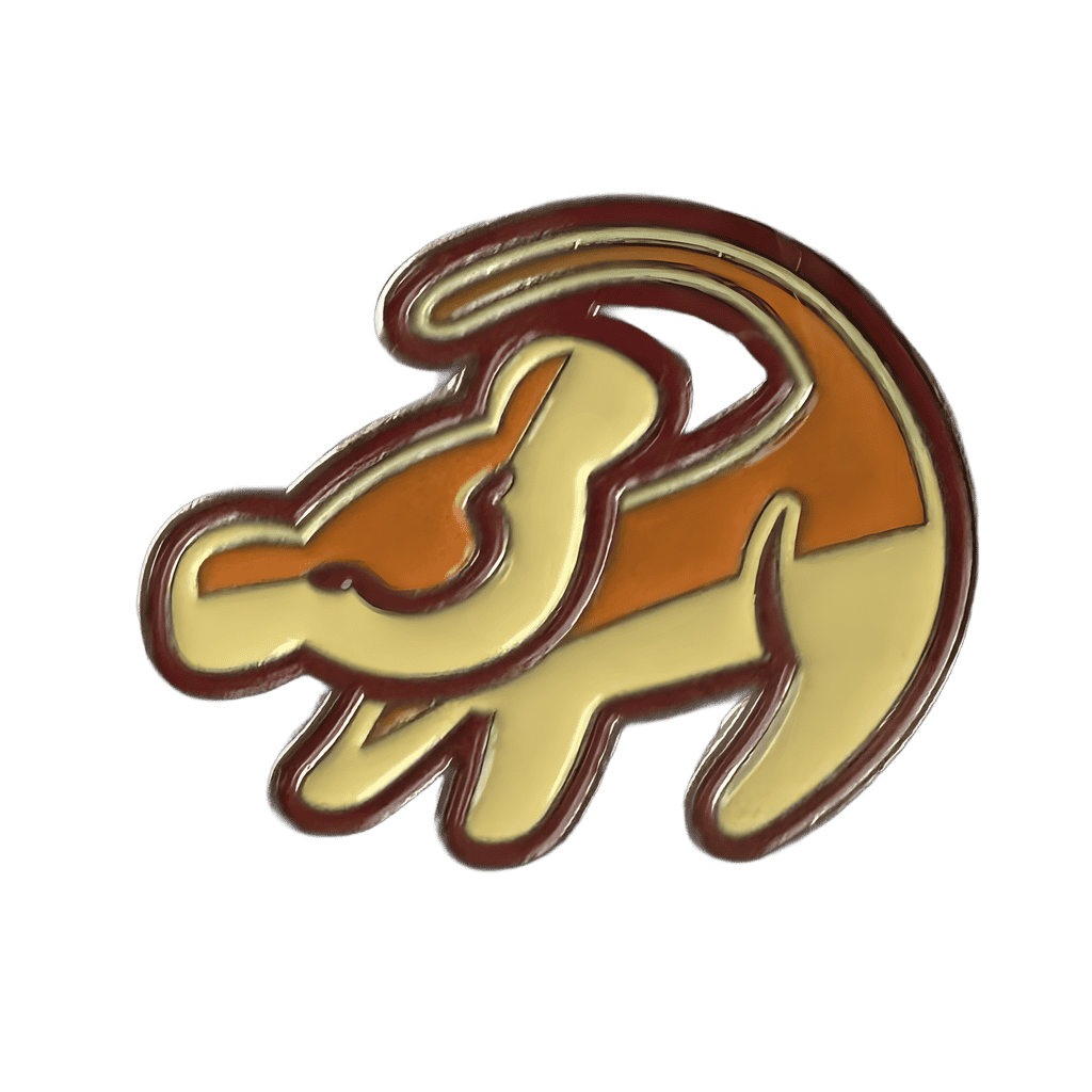 Simba Drawing Disney pin