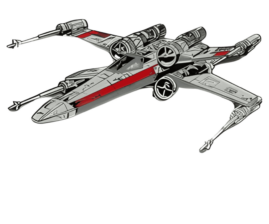 X-wing Starfighter Disney pin
